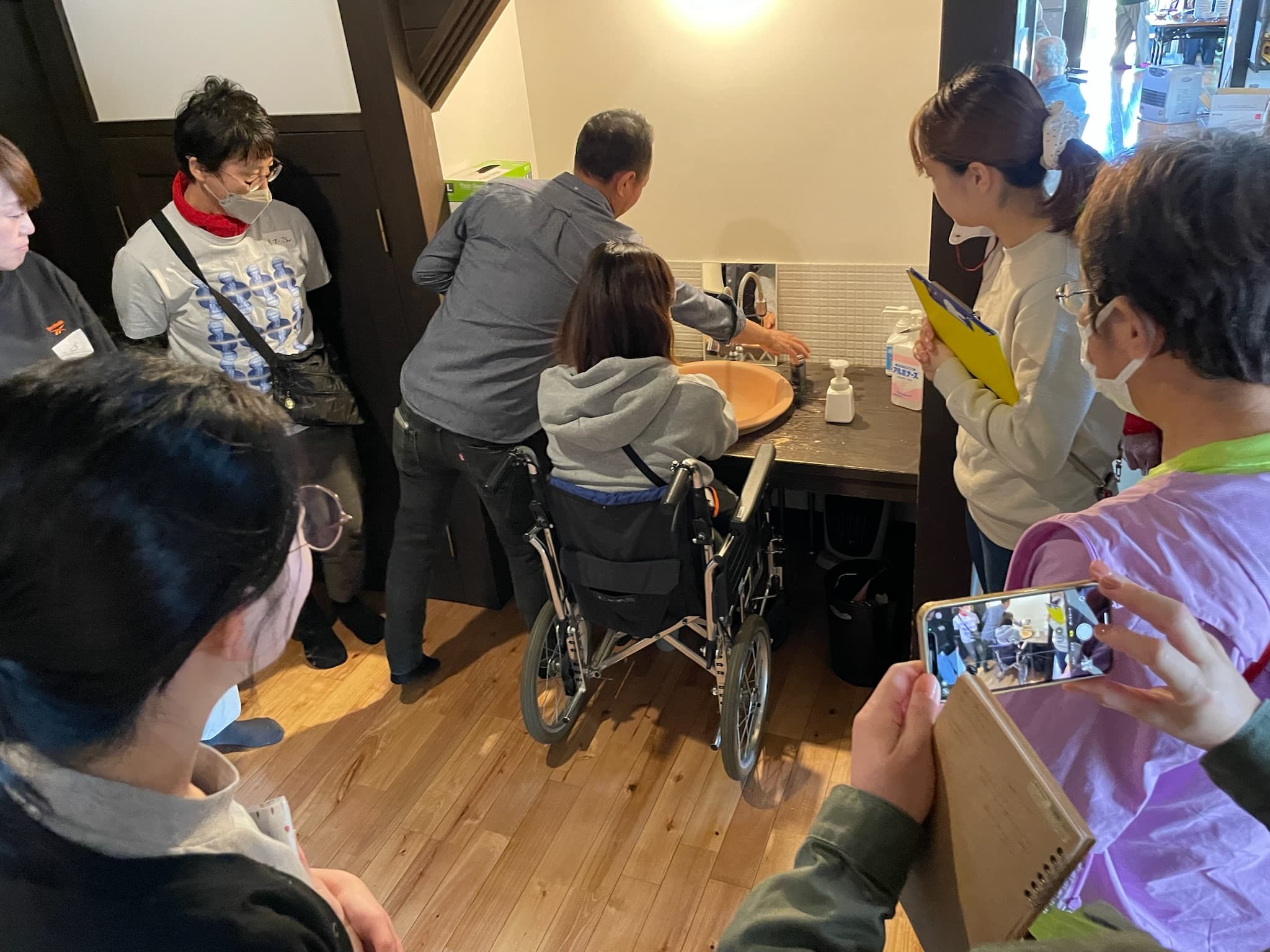 懇親会